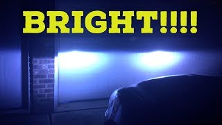 6000K HeadLight Bulb by RCP REVIEW!!! BRIGHTEST BULB you'll ever need...