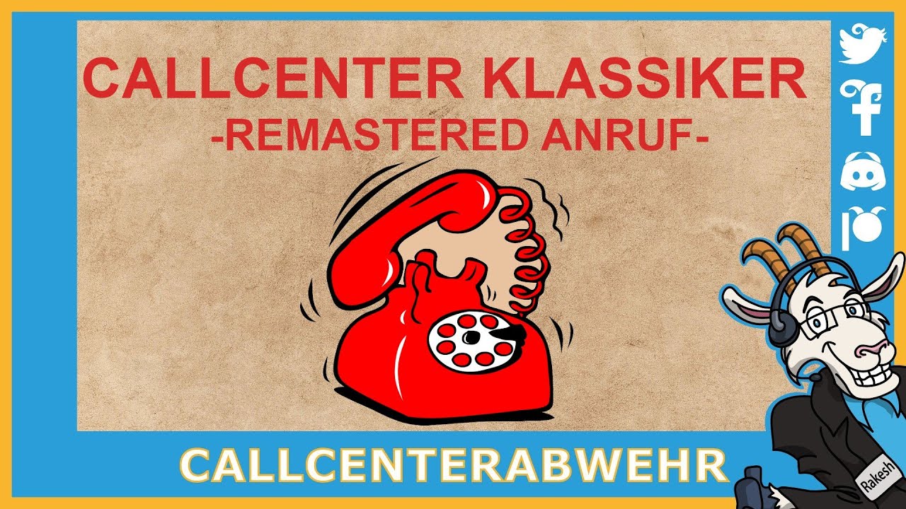 Callcenter Klassiker: GIBT JETZT DIE IBAN ODER ES ESKALIERT!