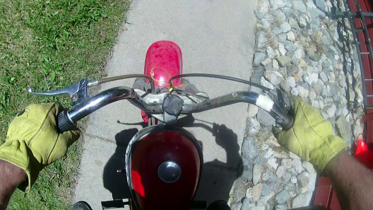 Honda QA50 start up - YouTube