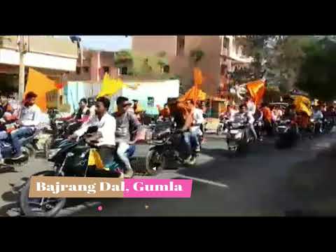 bajrang-dal,-gumla-bike-rally-(9-december-2018)