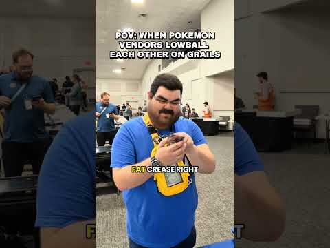 POV: When Pokemon Vendors Lowball Each Other On Grails 😂 #pokemon #pokemontcg #pokemoncards