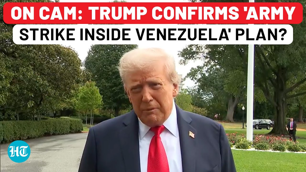 On Cam: Trump Confirms 'Military Attack Inside Venezuela' Plan As Vance Says 'Don't Give A S**t…'?