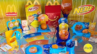 McDonald’s NERF Happy Meal Collection! All 8 Toys! Aug 2023