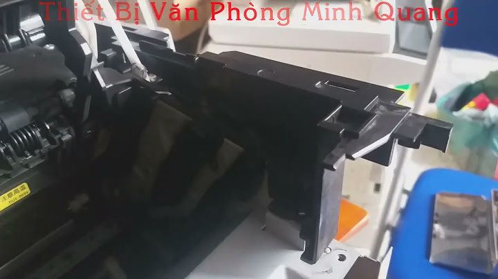 Lỗi chỉ in ra giấy trắng trên canon 6230