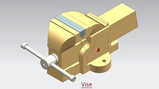 Vise (Volume-1) Video Tutorial -- Siemens NX