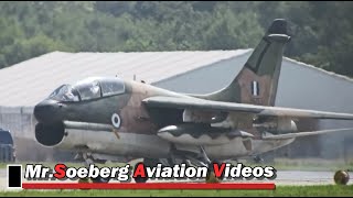 Beautiful Departure Volkel Airshow 2013; 2x Corsair II  Hellenic Air Force