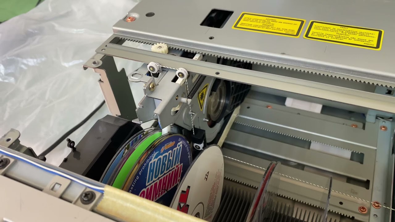 CD Player PIONEER PD-P840F (50+1 диск) відео роботи