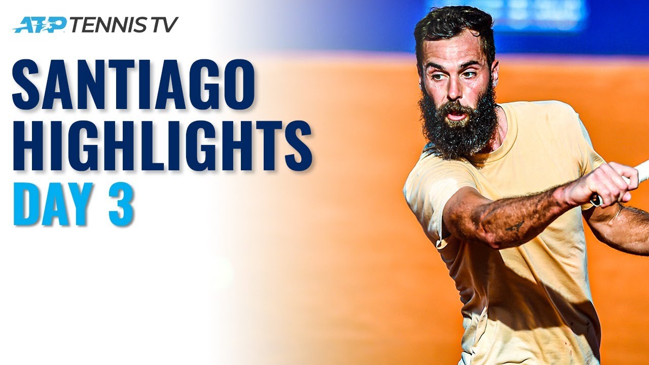 Paire and Rune Battle Under the Lights; Tiafoe and Djere in Action Santiago 2021 Day 3 Highlights