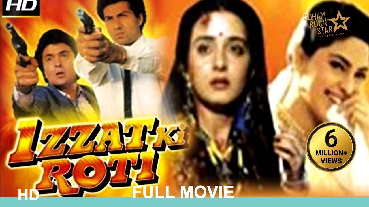 IZZAT KI ROTI     FULL HINDI MOVIE  SUNNY DEOL  JUHI CHAWLA  RISHI KAPOOR  FARHA