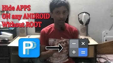 Hide apps on any android without root in calculator (privacy hider)