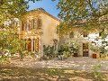 19th C chateau for sale near Avignon with reception barn