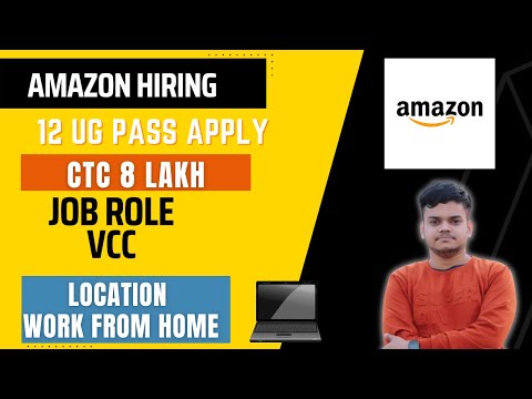 Amazon Job | No Interview | 12th Pass Job | Work From Home Job | Online Job | Part Time Job at Home