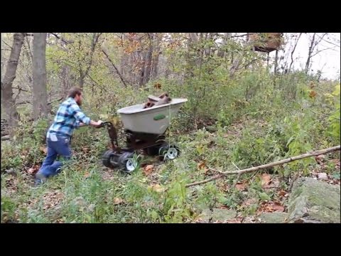 Overland 4WD Electric Powered Wheelbarrow Offroad Product Demonstration