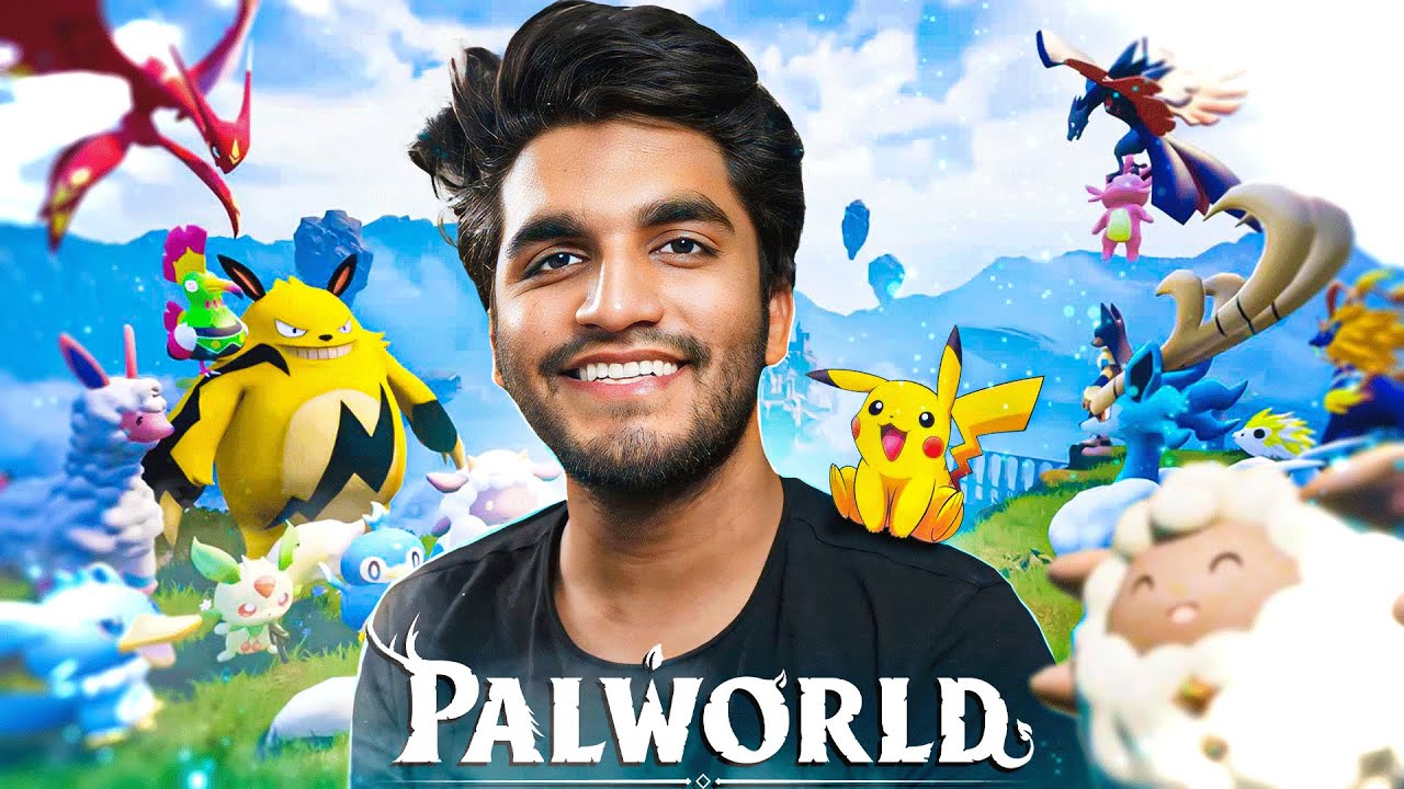My First Day in Pokemon World - PALWORLD GAMEPLAY #1