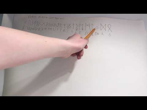Video: Hvordan Skrive I Runer
