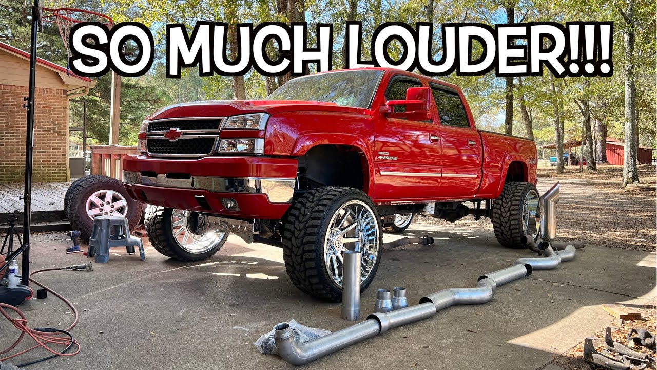 MASSIVE STRAIGHT PIPE INSTALL!!!! YouTube