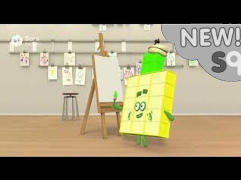 Numberblocks Series 9 ep2 34 painters artest
