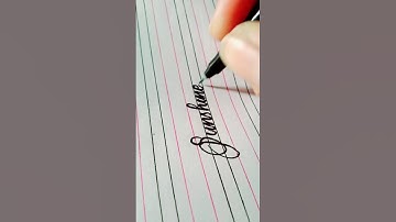 cursive writing like print 🔥#shortsvideo #calligraphy #art