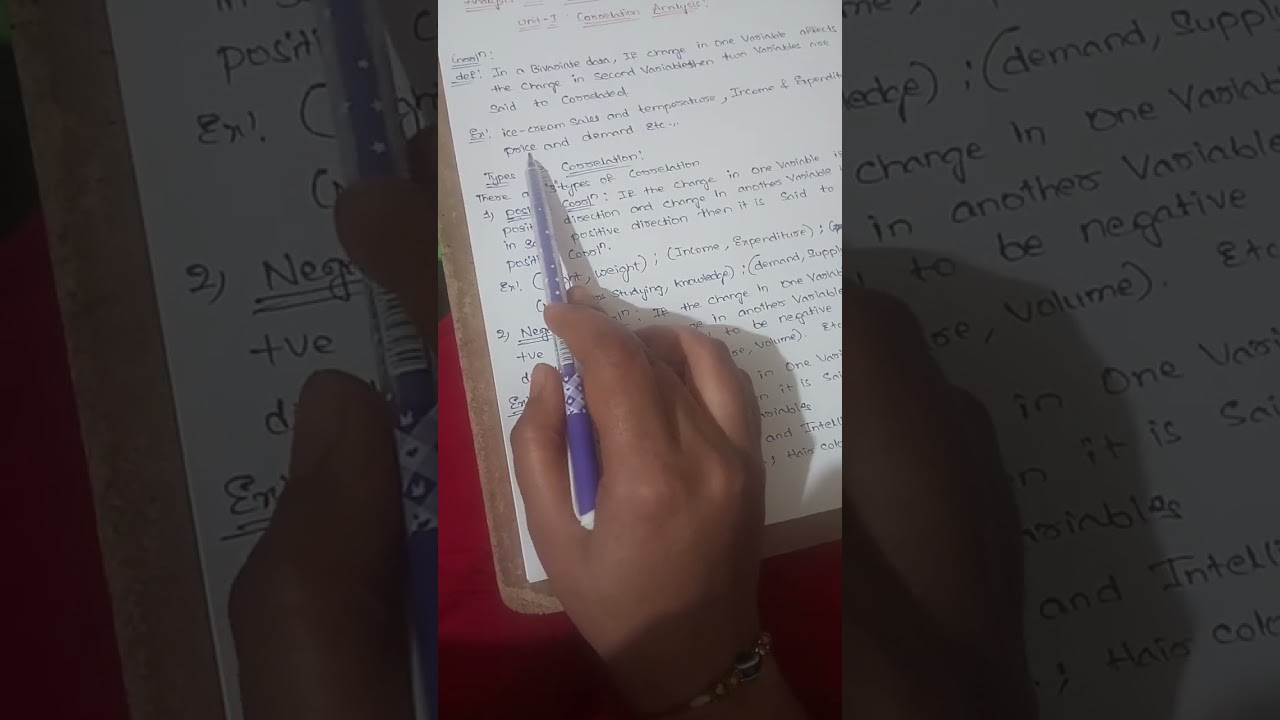 4 January 2026 unit -1 correlation analysis lec-1