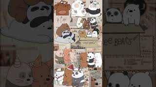 We bare bears wallpaper ideas :) #shortvideo #youtube #youtubeshorts #viralshorts #viral #trending