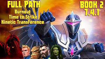 MCOC Act 7.4.1 Burnout + Time to Strike + Kinetic Transference w/ Darkhawk Boss Solo