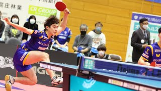 森薗 政崇Masataka Morizono  スーパープレー ノジマTリーグ2022-2023  2022年11月26日【卓球 Tリーグ公式】