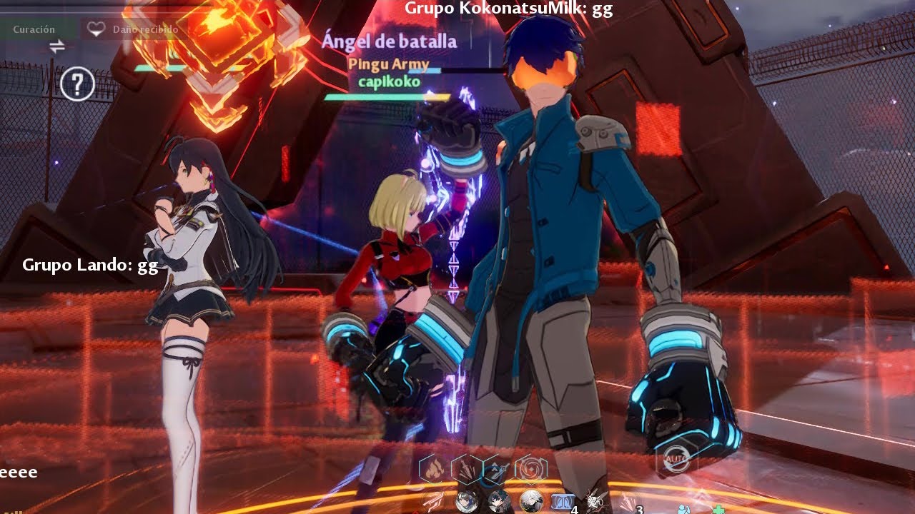 Frontier Clash hard All Bosses - Tower of Fantasy - choque de fronteras difícil gameplay Pingu Army