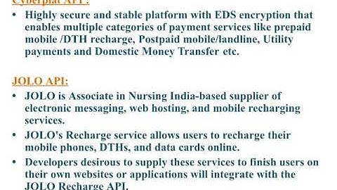 Recharge API Integration