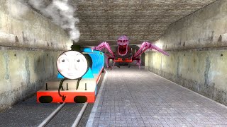 Building a Thomas Train Chased By Monster Thomas Train in Garry's Mod