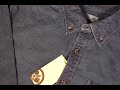 INDIGO SOAKED GOODNESS: Momotaro x Okayama Denim Indigo Jacquard Shirt