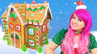 How To Make a Gingerbread Mansion | DIY Christmas Cookie Gingerbread House