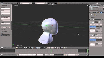 Blender 2.6 Head Base Mesh
