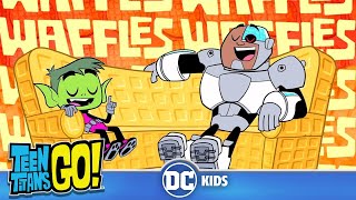 Teen Titans Go! KARAOKE  Waffles Waffles Waffles  DC Kids