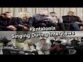 Pentatonix Singing During Interviews