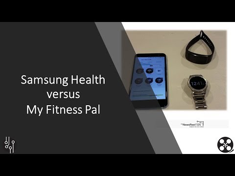 samsung gear myfitnesspal