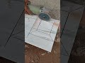 Ceramic Cutting Process for Air Exhaust Holes | Precise Drilling and Shaping #Shorts