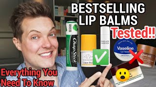 LIP BALMS - The Best Lip Balms (And 4 Lip Balm Fails 👎)