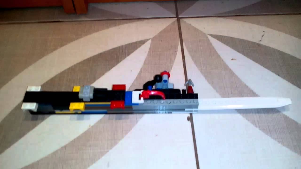 Как сделать меч арлиное клеймо, из "Minecraft Dungeons" из ЛЕГО - YouTube