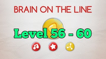 Brain On The Line Level 56 - 60 Walkthrough. Brain Line. Brain On Line.