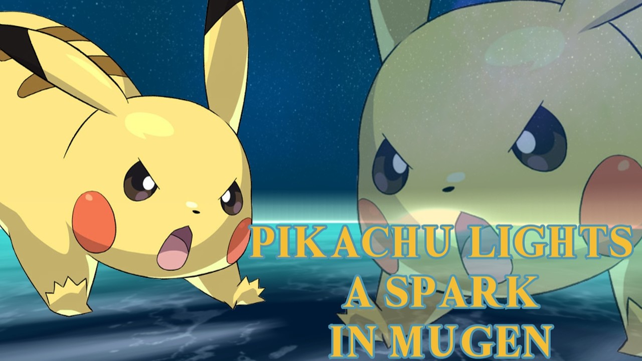 Pikachu Lights A Spark In MUGEN