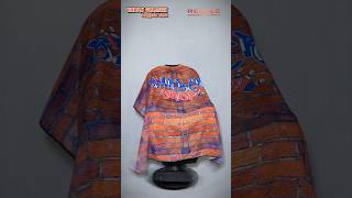 Unboxing the Ultimate Barber Cape: Urban Graffiti Brick Wall Edition. #regalebarbersupplyusa