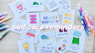 Simple Self-Care Reminders | Doodles by Sarah