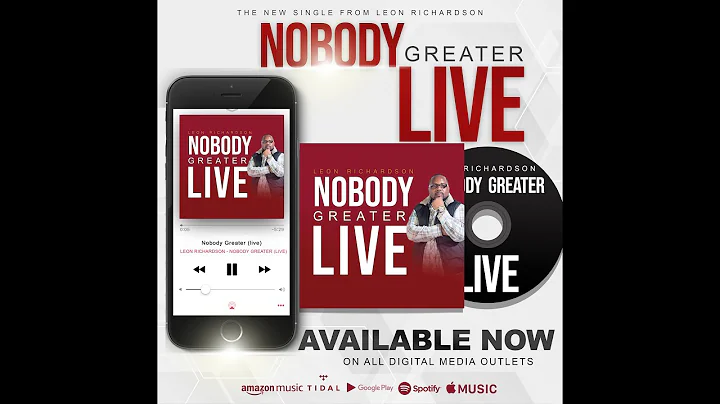 Nobody Greater Lyric Video - Leon Richardson