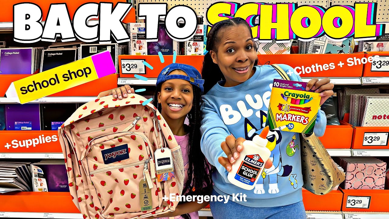 Back to School Shopping Spree! 🛍️✨ 11 Days to Go! (Supplies, Clothes, Shoes, Essentials)