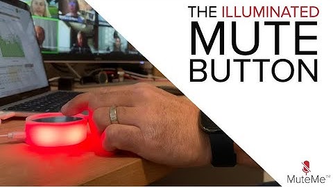 Now on Kickstarter: MuteMe - The Illuminated Mute Button
