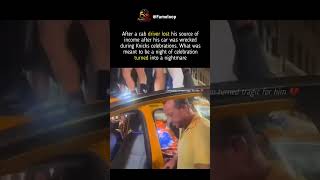 Knicks Celebration Turns Into a Cab Driver's Nightmare #shorts #sadstory Information