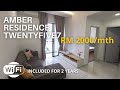 Amber residence twentyfive7  fully furnished 2 rooms unit for rent