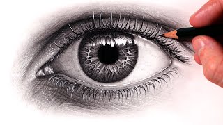 How to Draw a Realistic Eye | Step by Step Tutorial