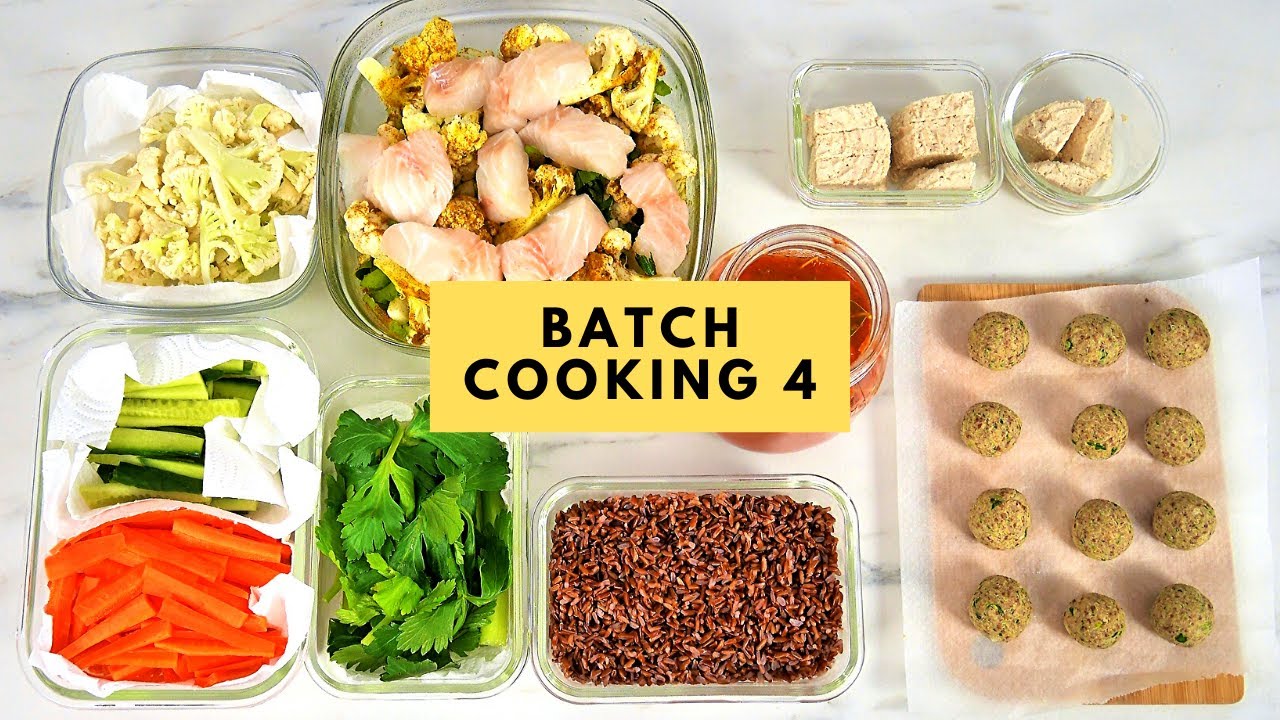 Batch cooking : cuisiner pour sa semaine