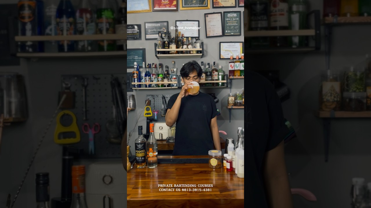 Kursus Bartender Private Surabaya at Silent Home Bar